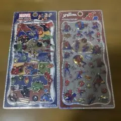 MARVEL スパイダーマン プチドロップステッカー 2点セットのサムネイル