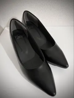 Menué 走れるパンプス ブラック 23.0cm