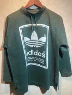 adidas トレーナースウェット、トレフォイルロゴ、アメリカ製90s