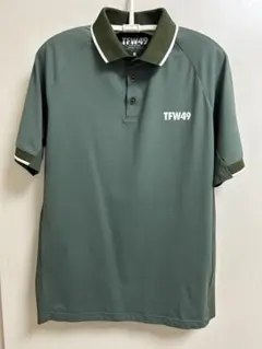 早い者勝ち✨】新品 TFW49 レディース スキッパーポロシャツ L 緑