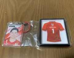 バレーボール男子日本代表　西田選手　ガチャガチャ2点セット