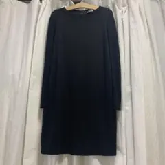 MaxMara 黒 長袖 ワンピース