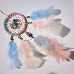 okinawan sunrise color dream catcher