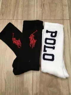 POLO ラルフローレン ソックス　 2足セット米国输出品
