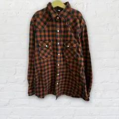 ユニクロ メンズ Ｍサイズ フランネルチェックシャツ