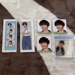 なにわ男子 藤原丈一郎 フォトカード デタカ  シール 厚紙