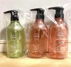 SNOOPY レフィルボトル3本セット　ヘアケア　ボディケア用　ロクシタン