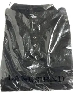 ランズエンド　半袖スーピマコットンポロシャツ　Lサイズ 新品　★せ5448