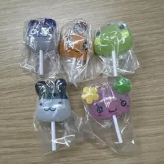 バンダイ たまごっち カラフルキャンディチャーム 5個セット