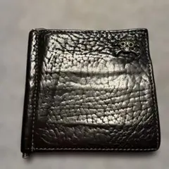 Ugo Cacciatori マネークリップウォレット & ウォレットチェーン