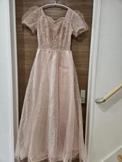 きてぃちゃん専用ピンクロングドレス