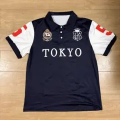 ポロシャツ 黒 Flexwitme yoko SWAG Y2K POLO ポロシャツ 黒 Flexwitme yoko SWAG Y2K POLO - メルカリ