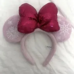 ディズニー クリスマス2016 カチューシャ ピンク