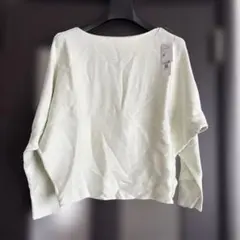 新品☆coca ドルマンスリーブボートネックニット