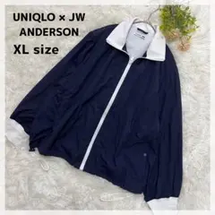 【完売品】ユニクロ JW ANDERSON ナイロンジャケット XL ネイビー