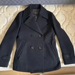 BURBERRY BLACK LABEL 黒 ピーコート Lサイズ