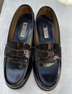 ハルタ　レディース　２５センチ　4505 人工皮革　3E コインローファー