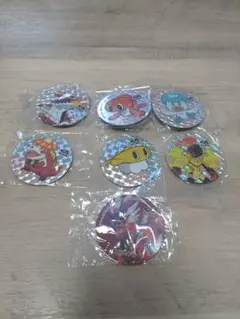 くら寿司　ビッくらポン　ポケットモンスター　ホログラムマグネット　7個セット