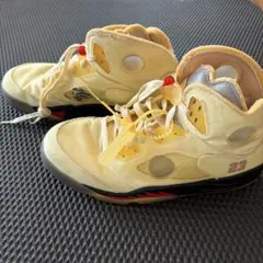 NIKE × Off White Air Jordan 5 Retro Sail