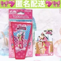 TDL❤️ミニーのファンダーランド❤️グーフィー ワッペン＆ コレクションカード