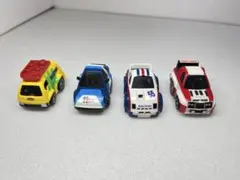 チョロQ 中国製 中古 4台セット プルバック