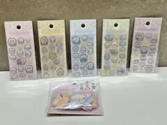 正規品‼︎ちいかわ　ベビー　ミニミニぷっくり　5種　おしりもっちりフレークシール