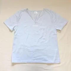 HEAD ライトブルー Vネック 半袖Tシャツ Lサイズのサムネイル