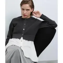 LANVIN en Bleu 2WAYシャツコンビカーディガンのサムネイル