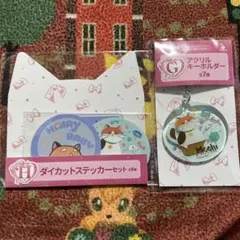 Happyくじ Disney ディズニー　にゃん・にゃん・にゃん 2点セット