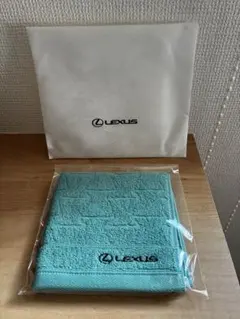 【新品・未使用】【正規品】LEXUSミニタオル（LEXUSロゴ入り袋付き）のサムネイル