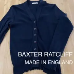 Bshop購入・BAXTER RATCLIFF・イギリス製カーディガン・ネイビーのサムネイル