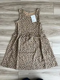 H&M ワンピース　120 130 豹柄