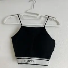 【美品】who's who SLOPPY カップつきキャミのサムネイル