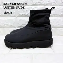 ISSEY MIYAKE ×UNITED NUDE ソックスショートブーツ 36のサムネイル
