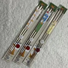 【新品】柴犬 柴田さん 食洗機対応 クリア箸 3膳セット 滑り止め付き 日本製