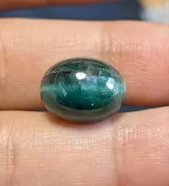 【13.1ct】アパタイトキャッツアイ　ルース　パワーストーン　マクラメ