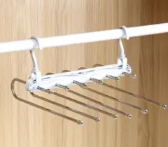 ハンガー 省スペース ズボンハンガー 組み立て式