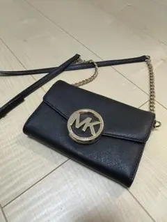 Michael Kors ブラックショルダーバッグ