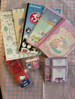 キャラクター文房具セット 複数点