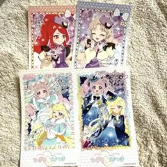 ひみつのアイプリ ブロマイド風ステッカー サクラ タマキ ひまり みつき