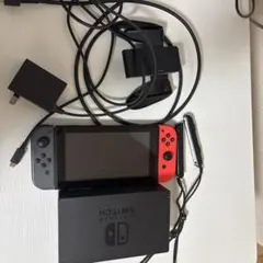箱あり Nintendo Switch 本体 グレー/赤 Joy-Con