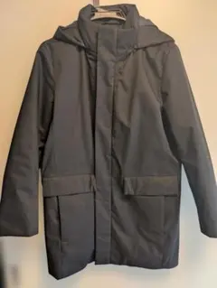 【美品】UNIQLO ハイブリッドダウンコート メンズ Sサイズ