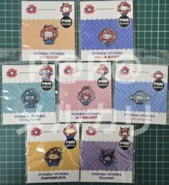 万博　サンリオ　ミャクミャク　ピンバッチ　全7種類　コンプリート 大阪万博 ミャクミャク サンリオ ピンバッジ 会場限定 6個セット