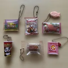 ガチャガチャ ミニチャーム 駄菓子 ミルクボーロ ヤングドーナツ まとめ売り