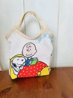 スヌーピー ミニ　トートバッグ お散歩バッグ 犬バッグ　子供　バックインバッグ