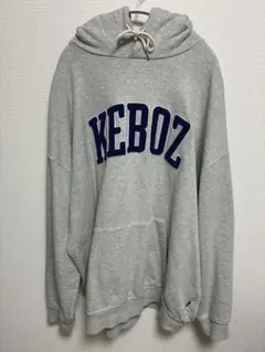 Keboz グレー パーカー Lサイズ