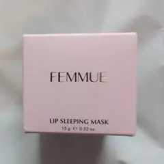 新品未使用　FEMMUE LIP SLEEPING MASK 15gのサムネイル