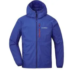【新品未開封】モンベル　mont-bell ウインドブラストパーカー M ブルー
