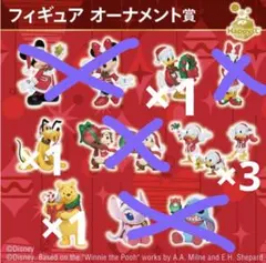 ディズニークリスマスオーナメント2025