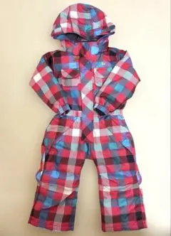 yuk スキーウェア チェック柄 サイズ90